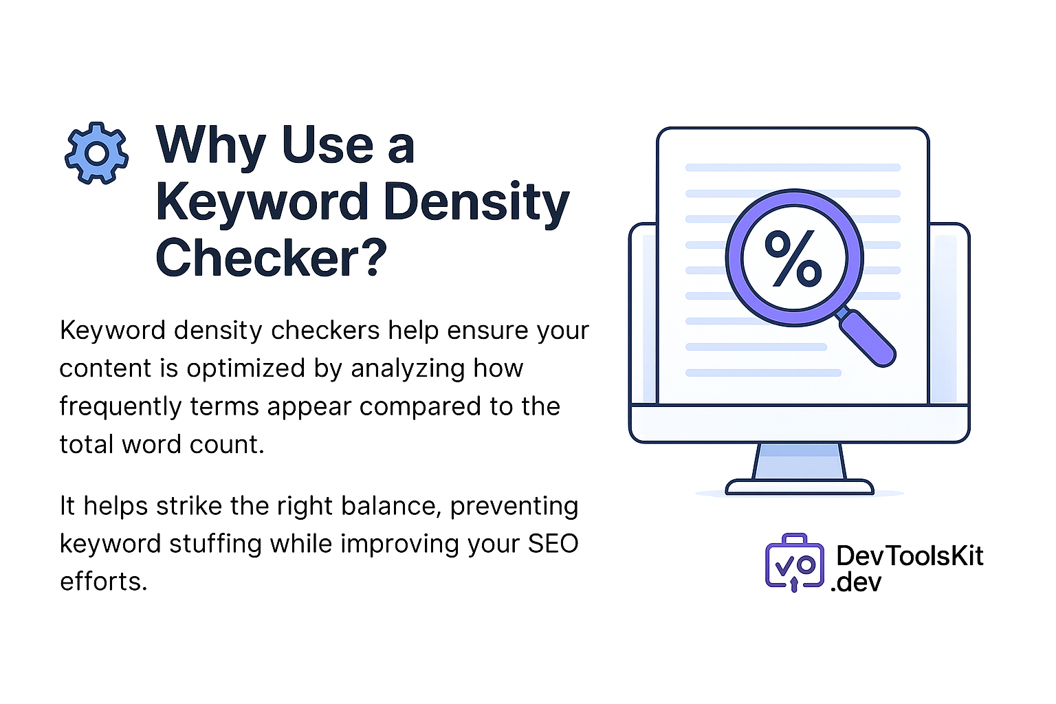 Why use a keyword density checker